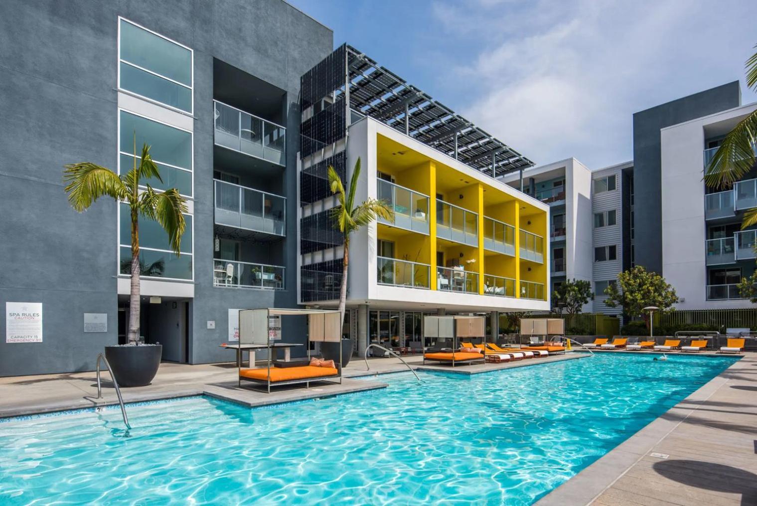 Marina Del Rey 1br W Pool Gym Nr Lax Lax-267 * Los Angeles